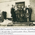 Arnold Dunkel, Tochter Maria Huppertz, Alois Huppertz und Kinder Ilse, Therese, Alfred und Irma